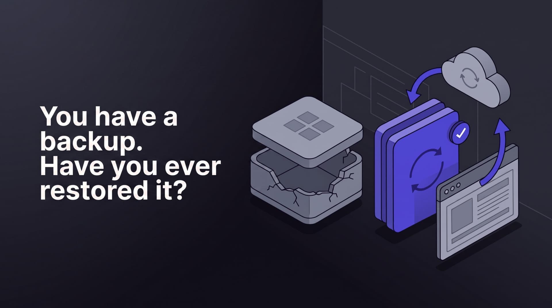 wordpress backup vs host backup