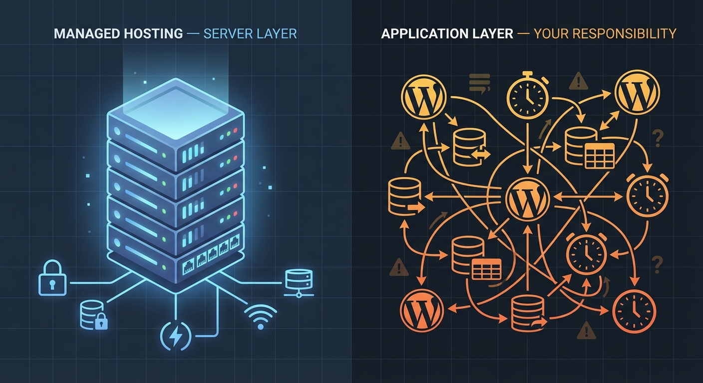 Managed WordPress Hosting Won't Maintain Your Site — Here's What Will