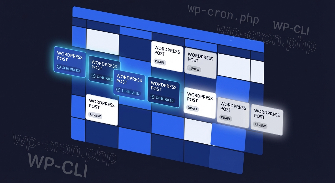WordPress Content Scheduling: Stop Publishing Reactively and Build a System That Works