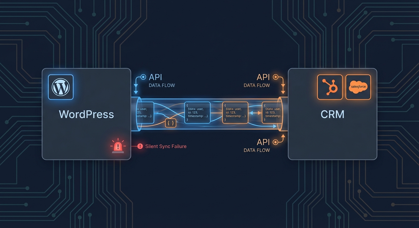 WordPress CRM Integration: The Right Way to Connect HubSpot, Salesforce, and Everything Else
