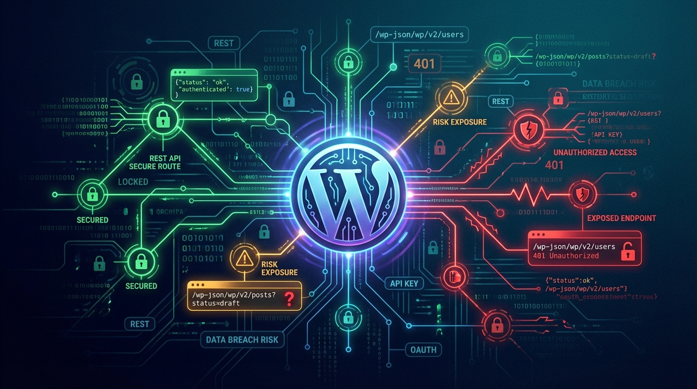 WordPress REST API Explained: What It Ends Up Exposing (And How to Lock It Down)
