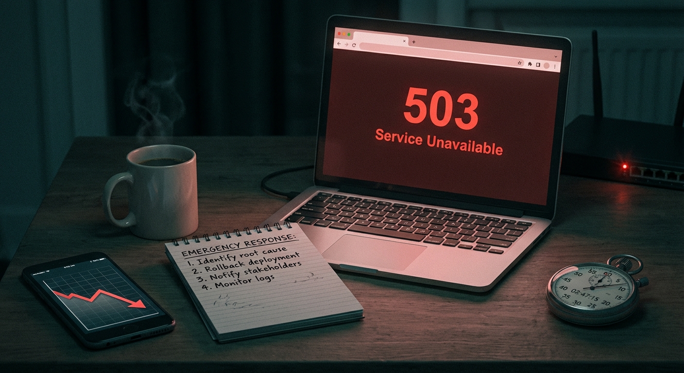 WordPress Site Down? Here's Your Step-by-Step Outage Response Plan