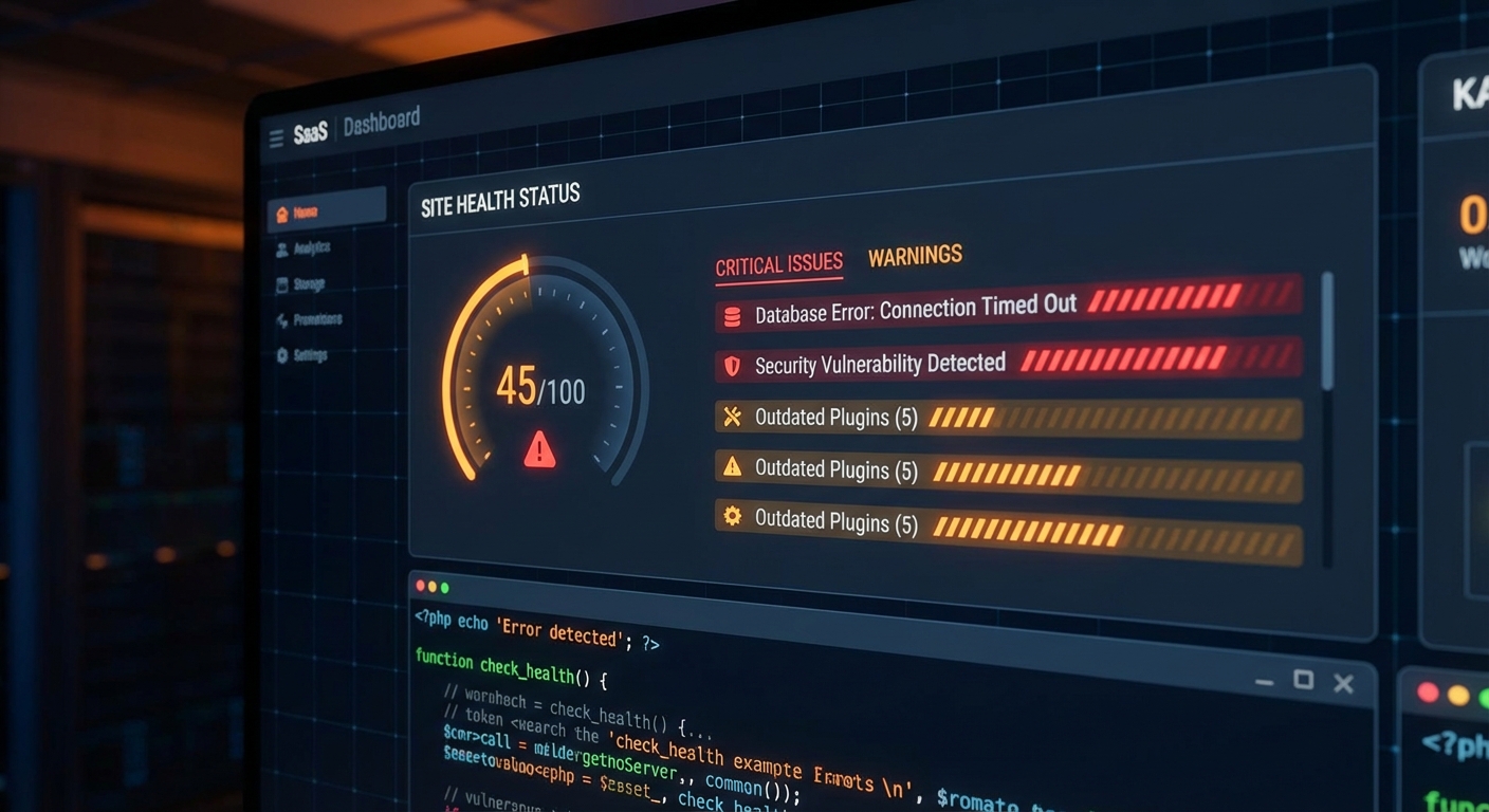 WordPress Site Health: The Dashboard You're Probably Ignoring