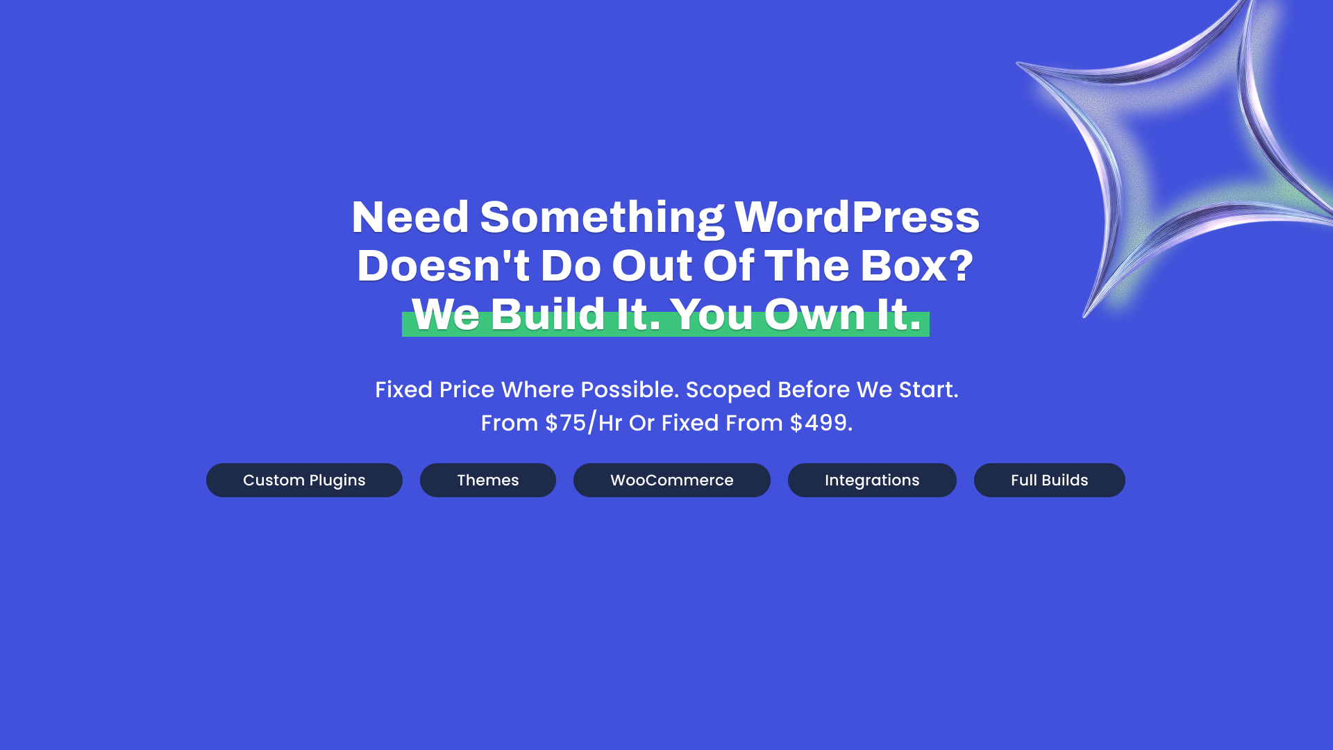 Custom WordPress Development — Plugins, Themes & Integrations | Vimsy